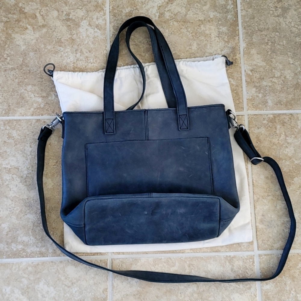 Duluth Trading Lineage Leather Tote